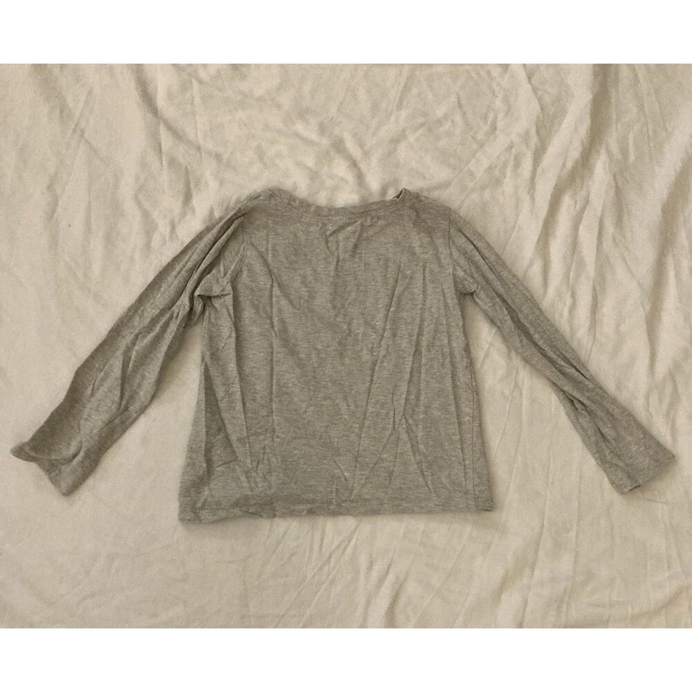 5T The Children’s Place girl clothes - one piece long sleeve top | grandma theme